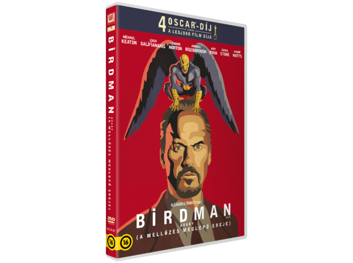Birdman avagy (a mellőzés meglepő ereje) (piros borítós) DVD