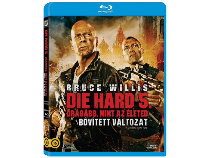 Die Hard 5. - Drágább, mint az életed (mozi- és bővített változat) Blu-ray
