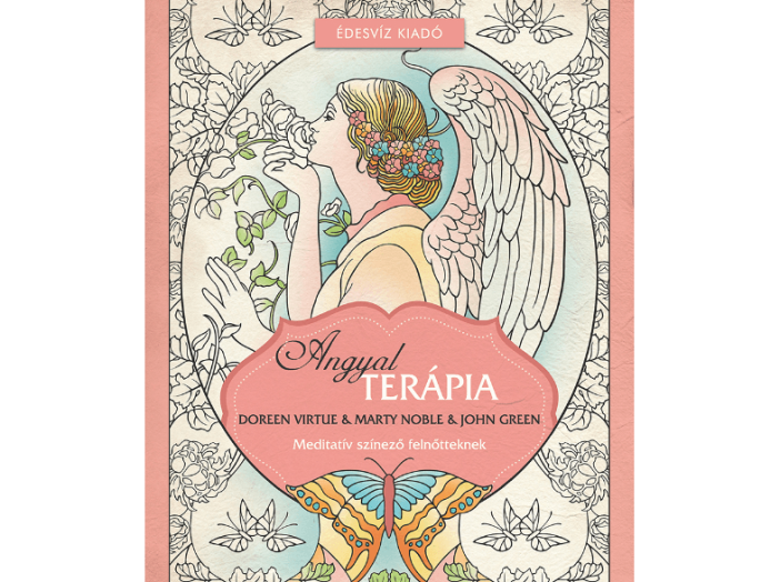 Angyalterápia színezőkönyv - Meditatív színező felnőtteknek