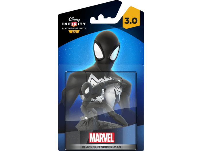 Infinity 3.0 Black suit Spider-man (játékfigura)