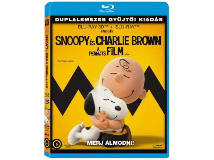 Snoopy és Charlie Brown - A Peanuts Film 3D Blu-ray+Blu-ray