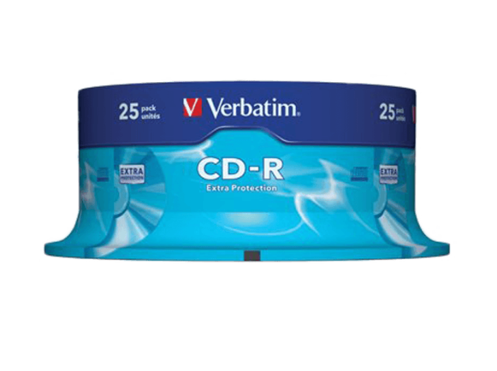 CD-R lemez 700 MB 52x, 25db hengeren, DataLife