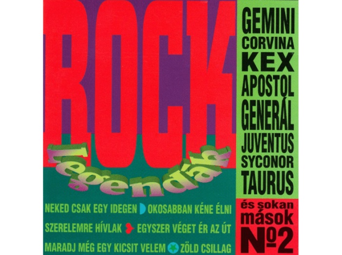 Rock Legendák No.2 CD