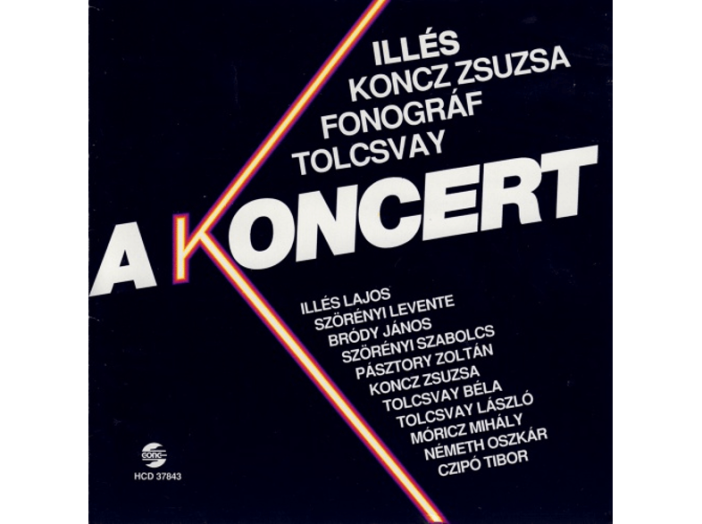 A koncert CD