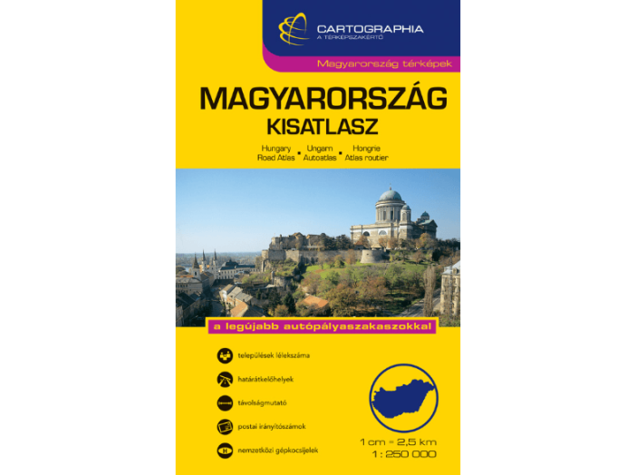 Magyarország kisatlasz, 1:250000