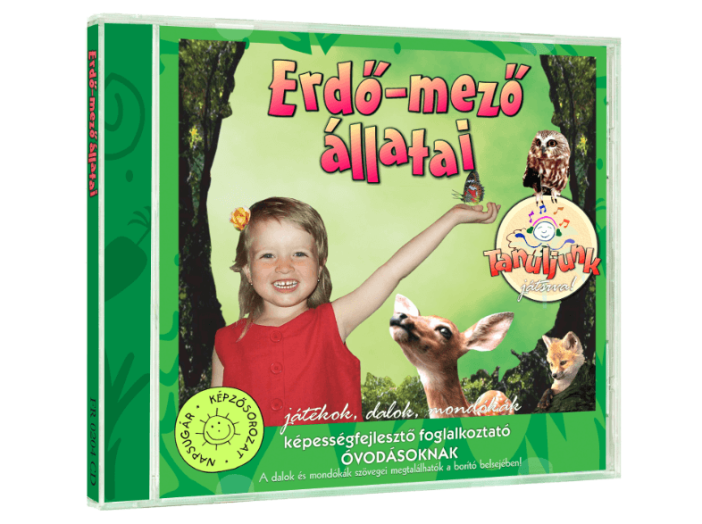 Tanuljunk játszva! - Erdő-mező állatai CD