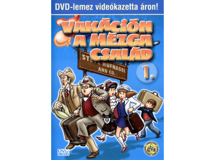 Vakáción a Mézga család DVD