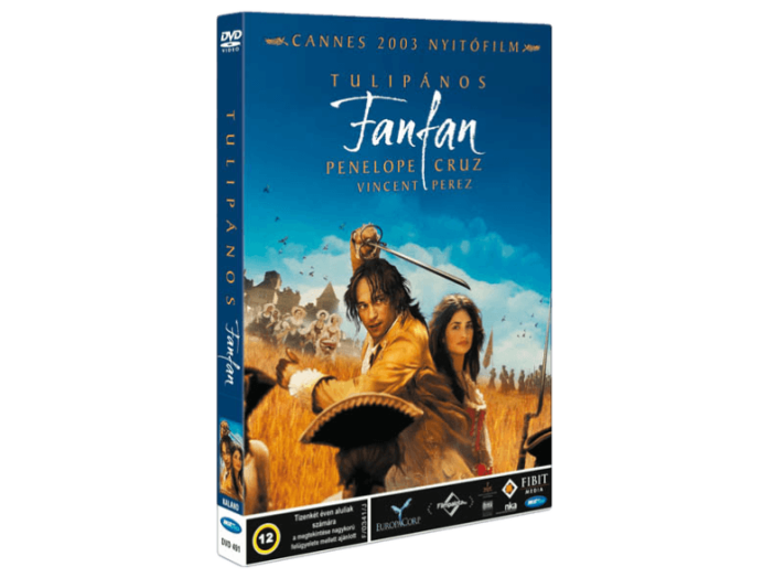 Tulipános Fanfan DVD