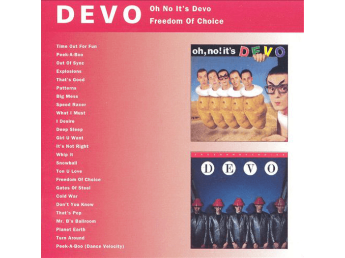 Oh, No! It's Devo / Freedom of Choice CD