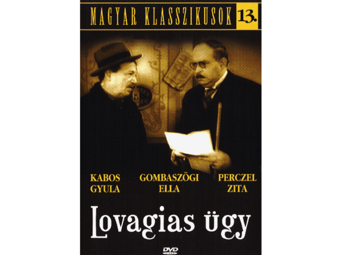 Lovagias ügy DVD