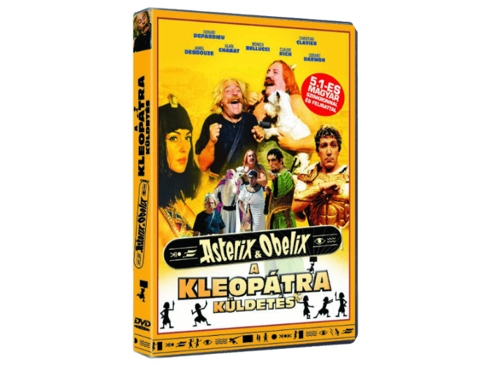 Asterix & Obelix - A Kleopátra küldetés DVD