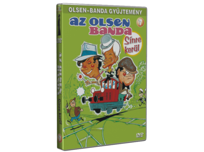 Az Olsen-banda 07. - Az Olsen-banda sínre kerül DVD