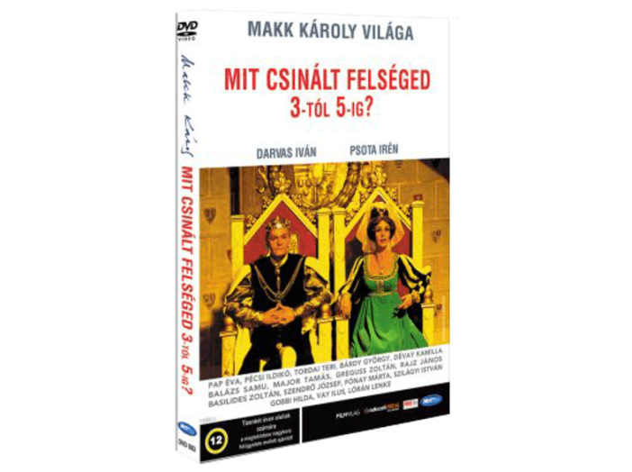 Mit csinált felséged 3-tól 5-ig? DVD