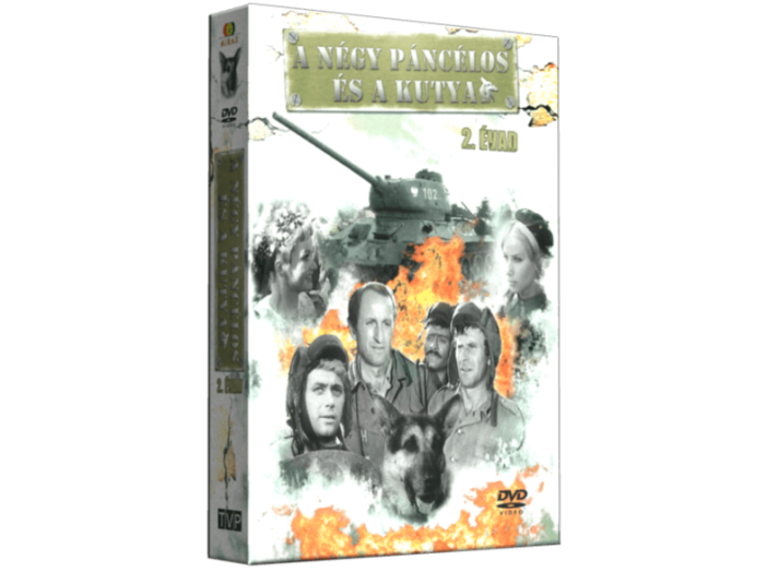 A négy páncélos és a kutya - 2. évad (díszdoboz) DVD