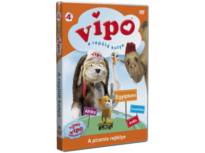 Vipo a repülő kutya 4. - A piramis rejtélye DVD