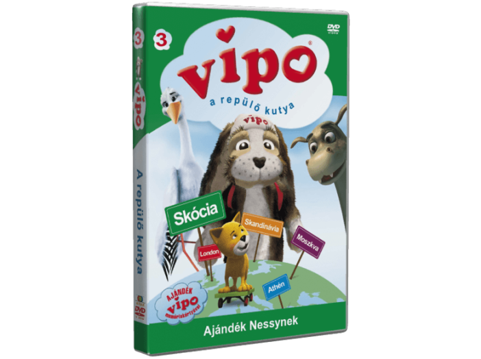 Vipo a repülő kutya 3. - Ajándék Nessynek DVD