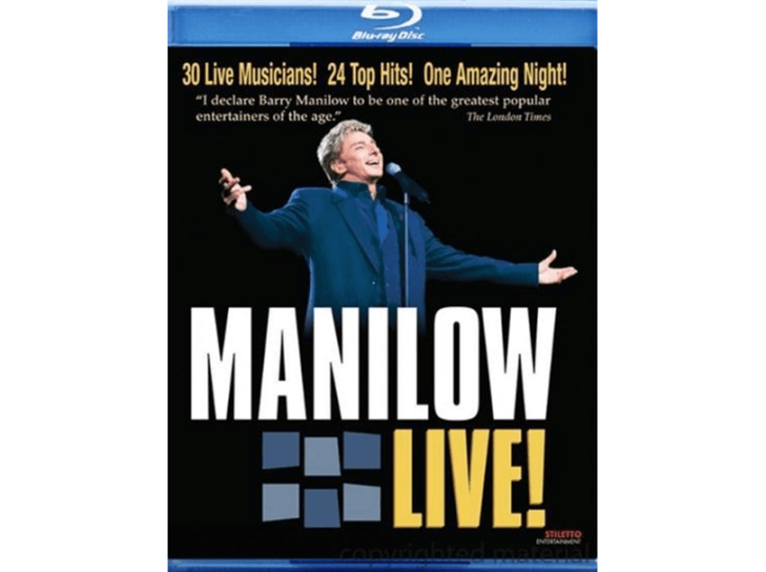 Manilow Live! Blu-ray