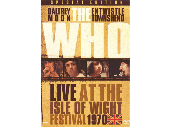 Live at the Isle of Wight Festival 1970 DVD