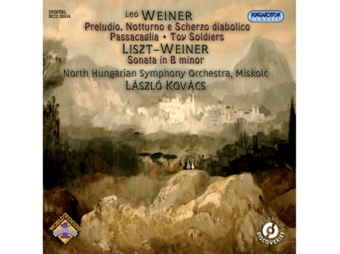 Leó Weiner: Original Works and a Liszt Arrangement CD
