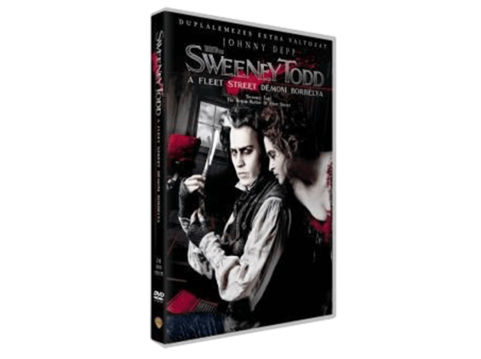Sweeney Todd - A Fleet Street démoni borbélya DVD