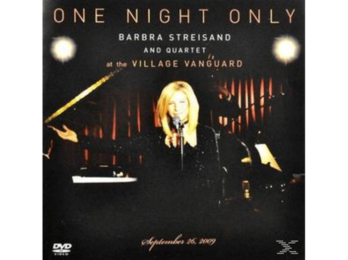 One Night Only - Barbra Streisand and Quartet at The Village Vanguard DVD+CD
