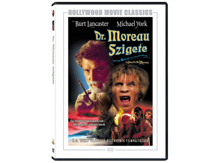 Dr. Moreau szigete DVD