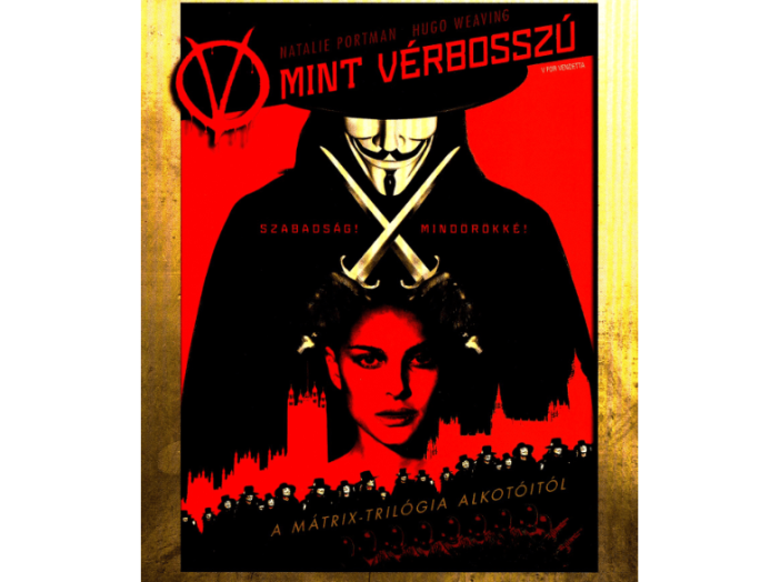 V, mint vérbosszú Blu-ray