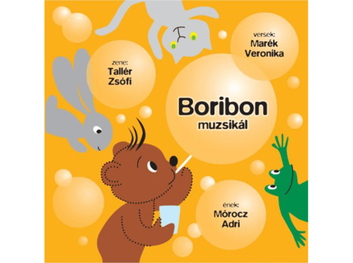 Boribon muzsikál CD