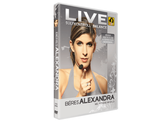 Béres Alexandra Live - Súlykontroll balance DVD