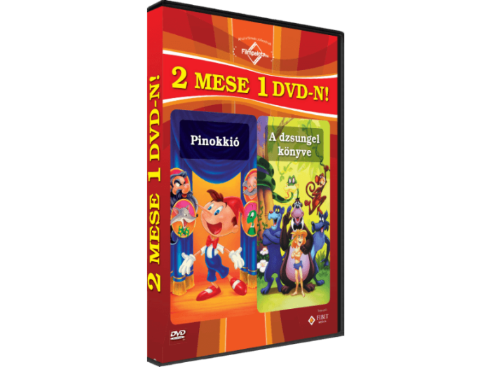 Pinokkió / A dzsungel könyve DVD