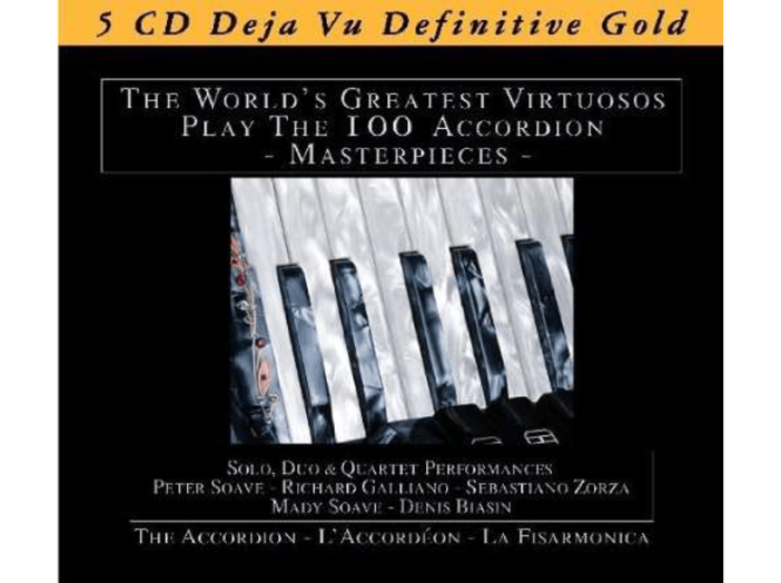 The World's Greatest Virtuosos Play The 100 Accordion (Masterpieces) CD