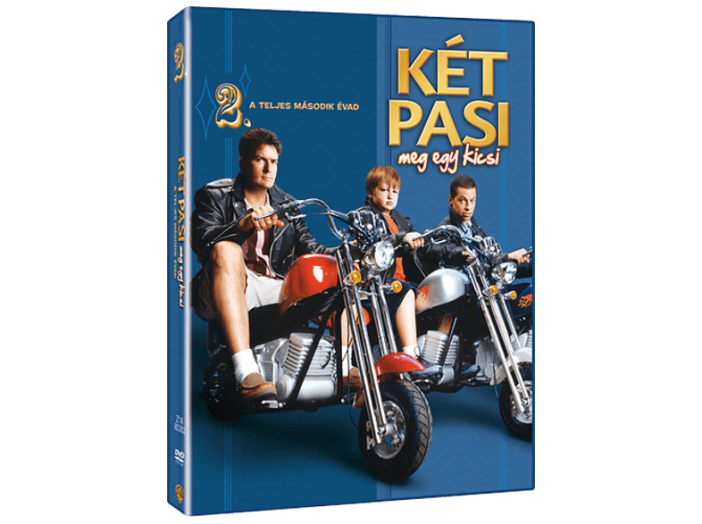 Két pasi, meg egy kicsi - 2. évad DVD