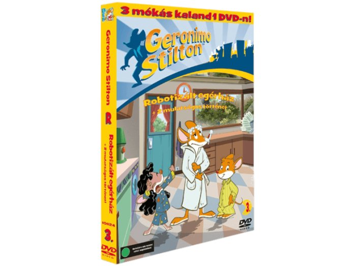 Geronimo Stilton 3. - Robotizált egérház DVD