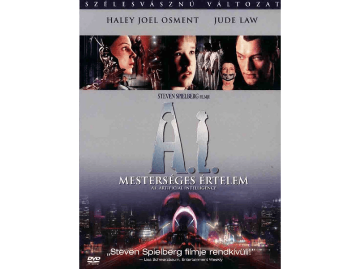 A.I. - Mesterséges értelem DVD