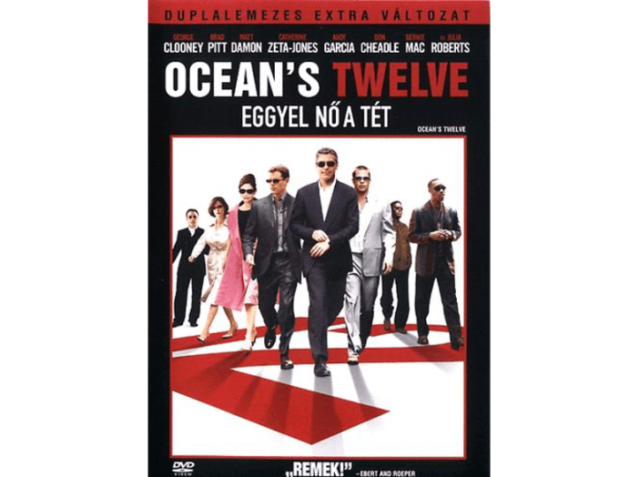 Oceans Twelve - Eggyel nő a tét DVD