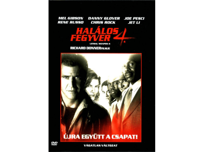 Halálos fegyver 4. DVD