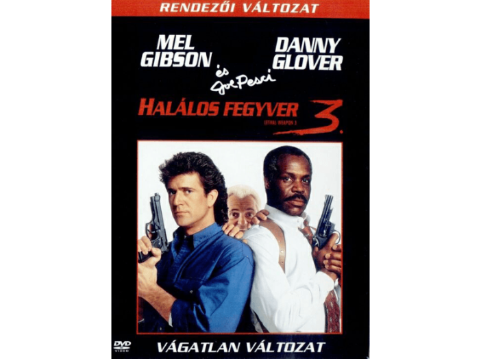 Halálos fegyver 3. DVD