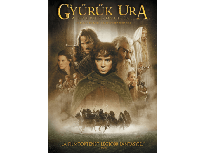 A Gyűrűk Ura - A gyűrű szövetsége DVD