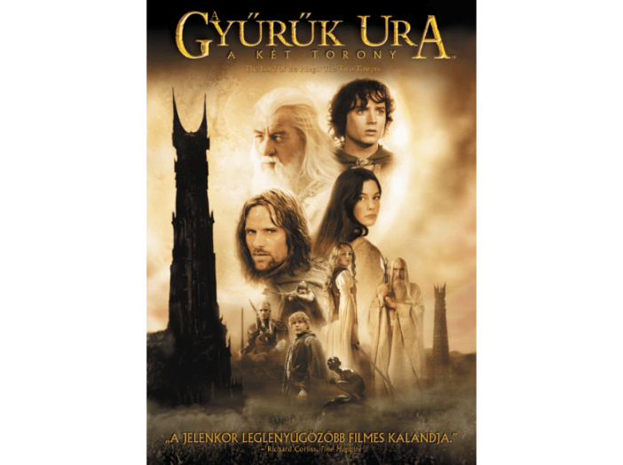 A Gyűrűk Ura - A két torony (mozis változat) DVD