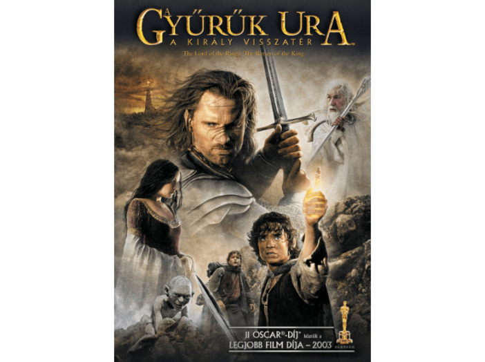 A Gyűrűk Ura - A király visszatér DVD
