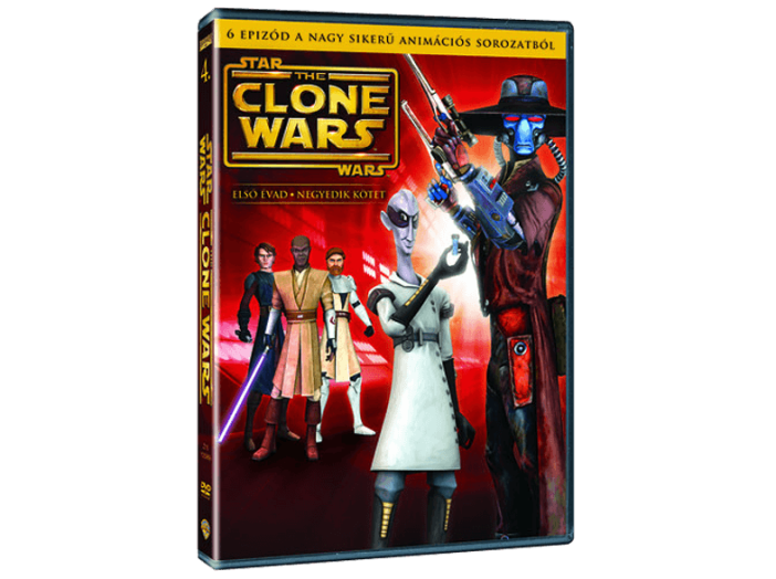 Star Wars: A klónok háborúja - 1. évad, 4. kötet DVD