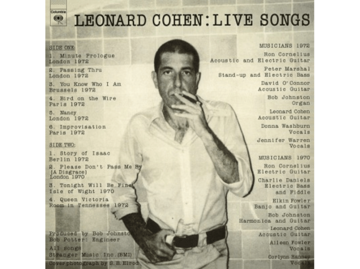 Live Songs (Remastered) LP