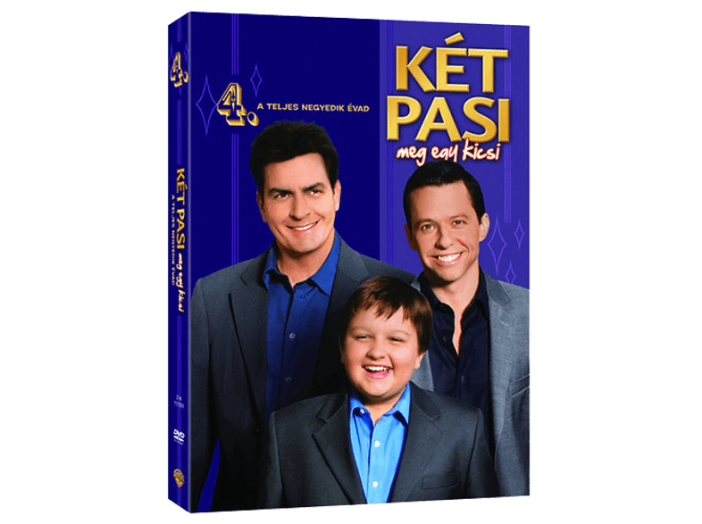 Két pasi, meg egy kicsi - 4. évad DVD