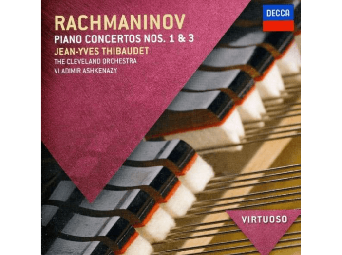 Rachmaninov - Piano Concertos Nos.1 & 3 CD