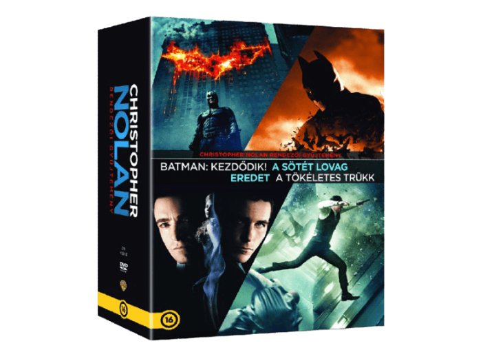 Christopher Nolan rendezői gyűjtemény DVD