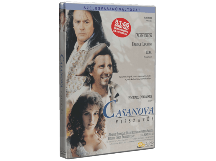 Casanova visszatér DVD