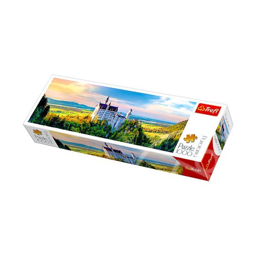 Neuschwanstein kastély 1000 darabos panoráma puzzle