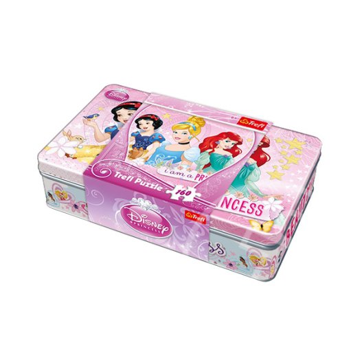 Disney hercegnők: fémdobozos 160 darabos puzzle