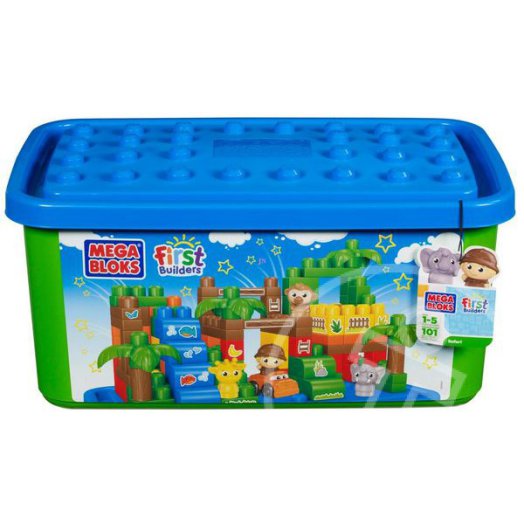 Mega Bloks - Szafari 101 db építőkocka dobozban