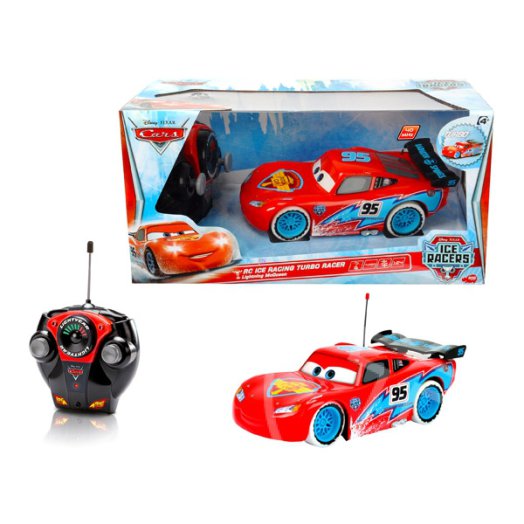 Verdák: RC Ice Racing távirányítós autó - Villám McQueen, 1:24